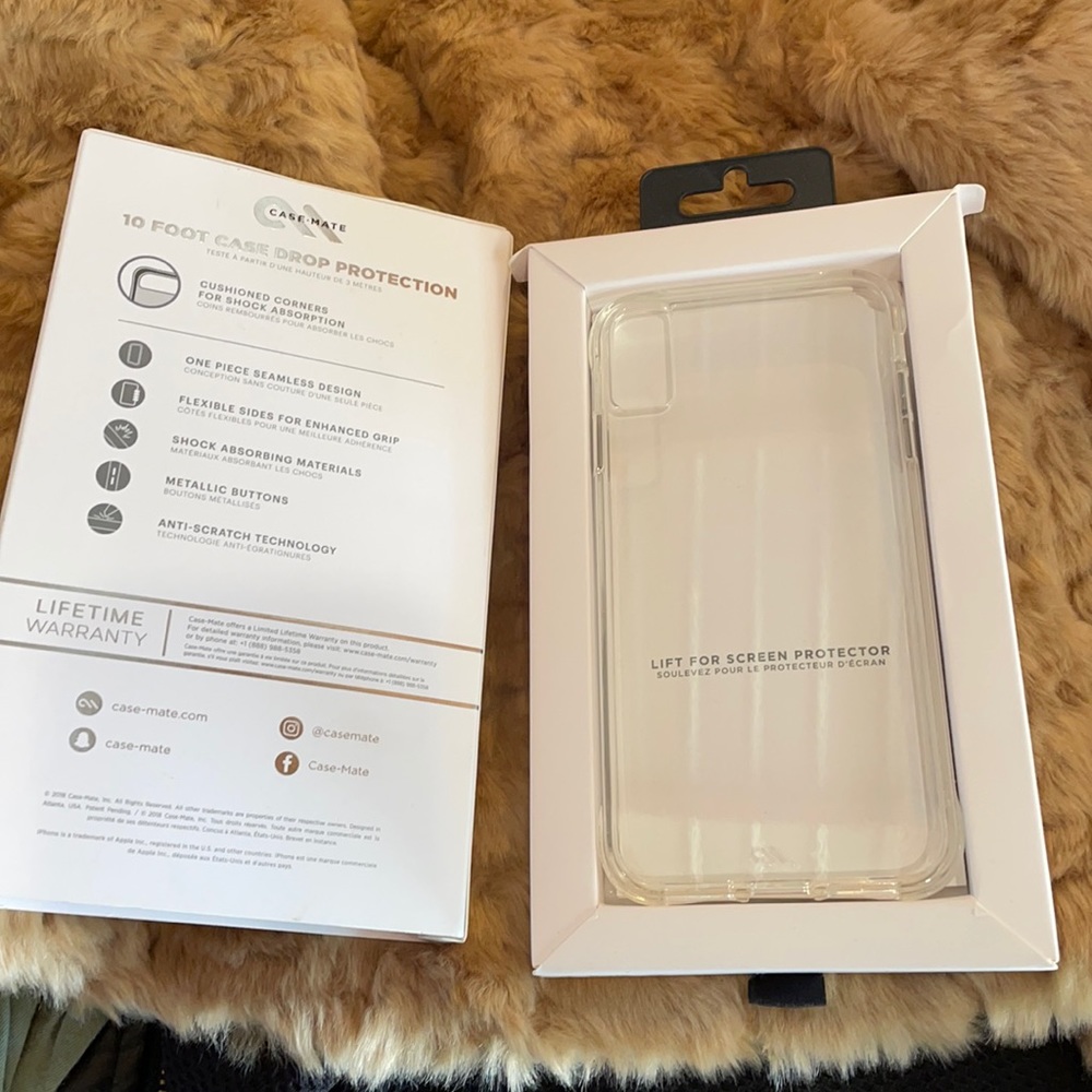 iPhone XS case-mate case